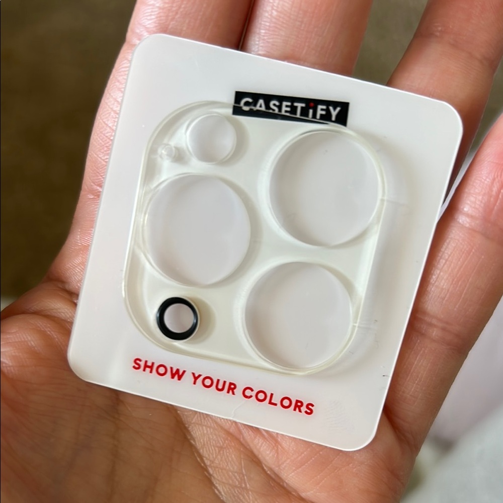 Casetify Transparent Camera Lens Cover